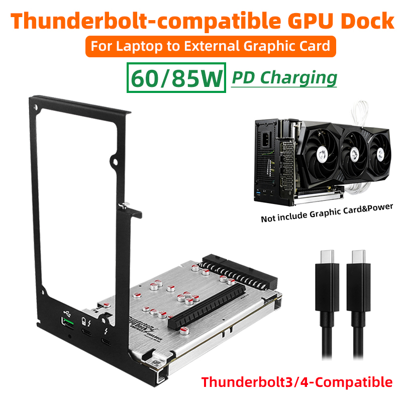 Docking Station Thunderbolt 4 - TH3P4G3 Thunderbolt 4 3 GPU Dock