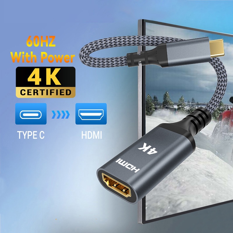 Usb C Dock Dual Hdmi 4K - USB C to HDMI Adapter 4K@60Hz