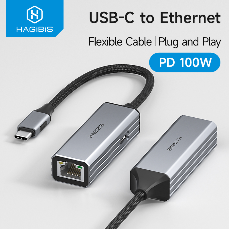 Usb C Hub Ethernet 2.5G - Hagibis USB C to Ethernet Adapter