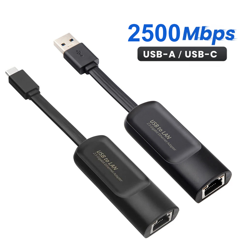 Usb C Hub Ethernet 2.5G - 2500Mbps Ethernet Adapter 2.5G USB 3.0