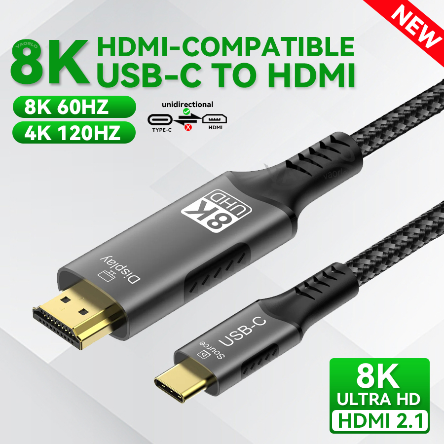 Usb C Dock Dual Hdmi 4K - Type C to HDMI-Compatible HDTV Cable