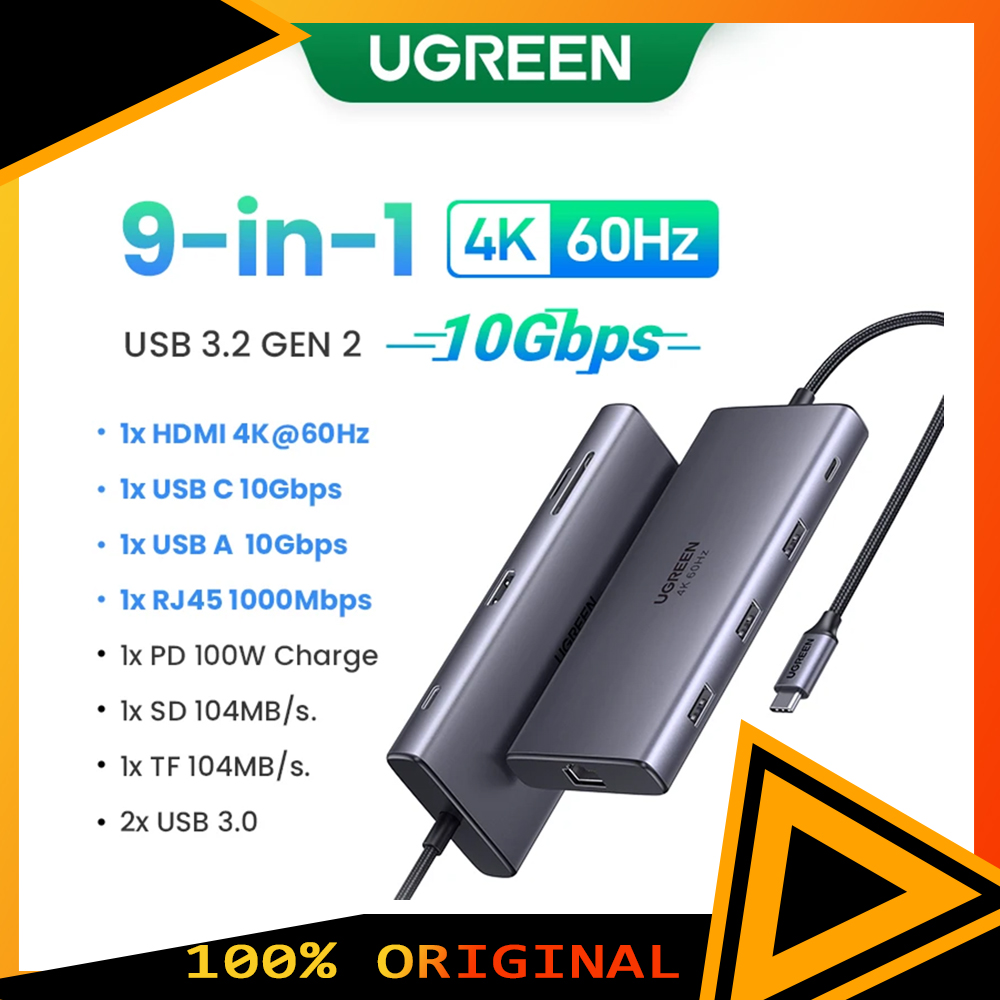 Docking Station For Macbook Pro - UGREEN USB C HUB 4K60Hz HDMI