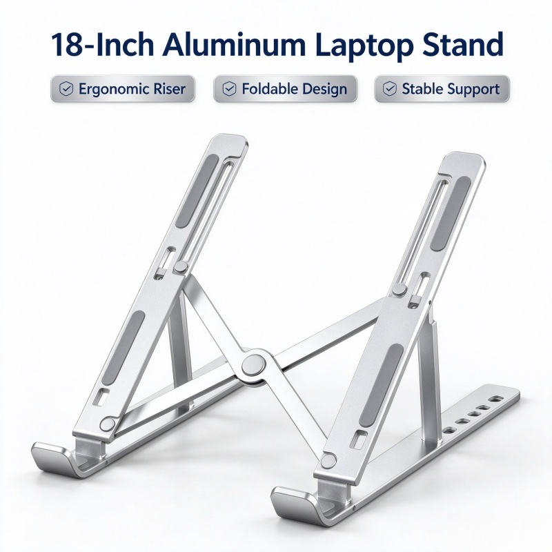 Laptop Stand Dock Aluminum - Stocking Stuffers Christmas Gift,Adjustable Aluminum Laptop