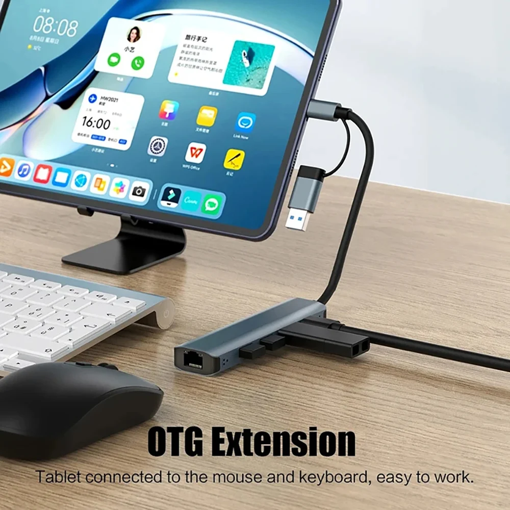 Docking Station For Macbook Pro - 5 in 2 USB C HUB