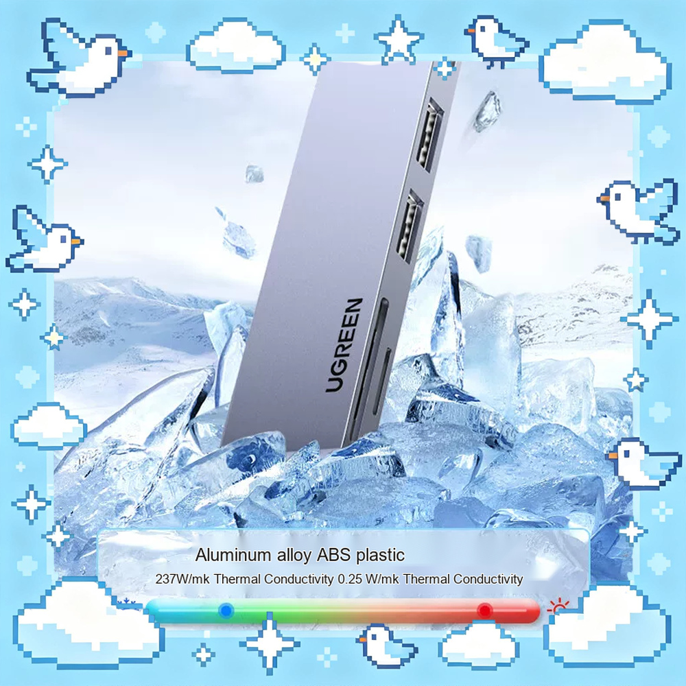 Usb C Dock With 100W Pd - UGREEN 80856 CM380 USB C Hub