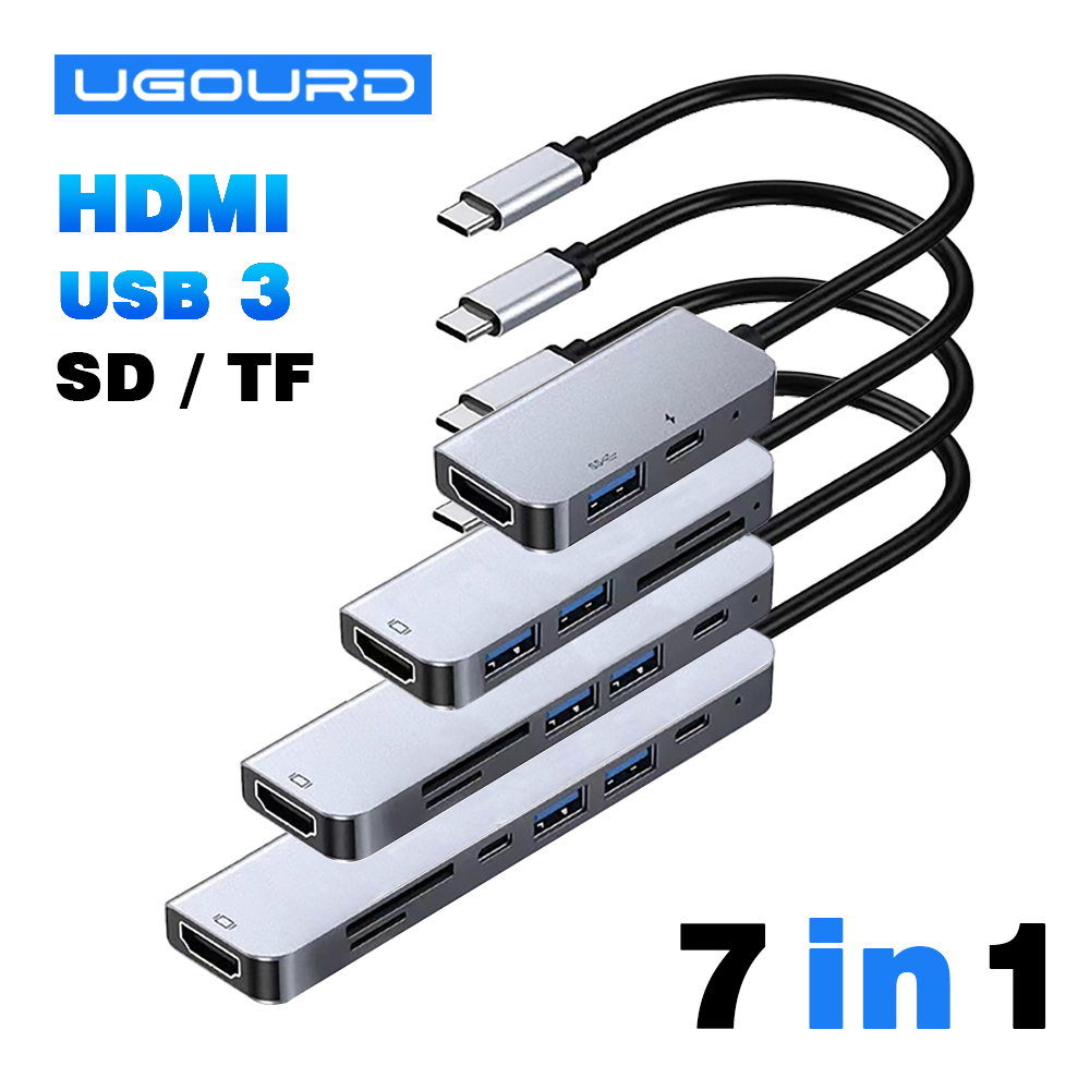 Usb C Dock With 100W Pd - USB C HUB to HDMI 4K
