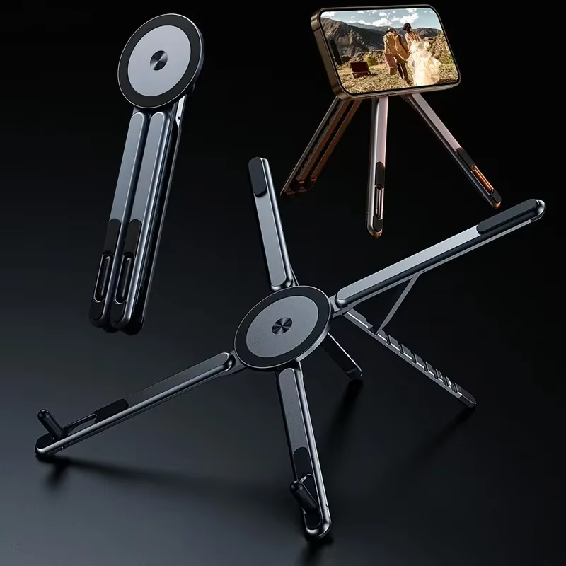 Laptop Stand Dock Aluminum - Foldable Magnetic Laptop Stand, Aluminum Alloy