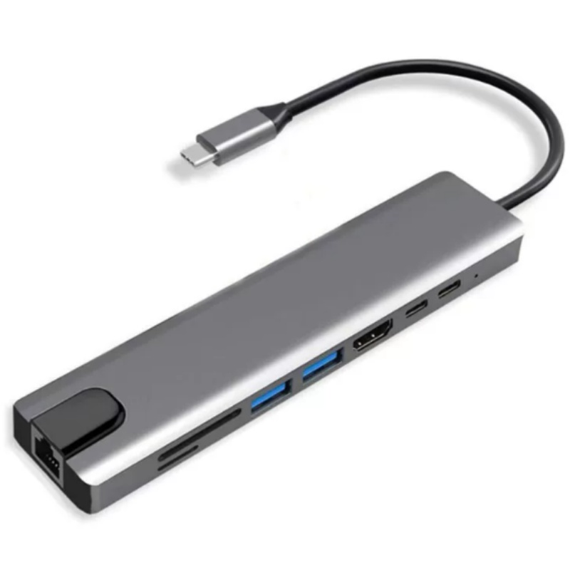 8-in-1 Type-C Expansion Dock w - огляд і ціна Usb C Hub Sd Card Reader 4K Hdmi