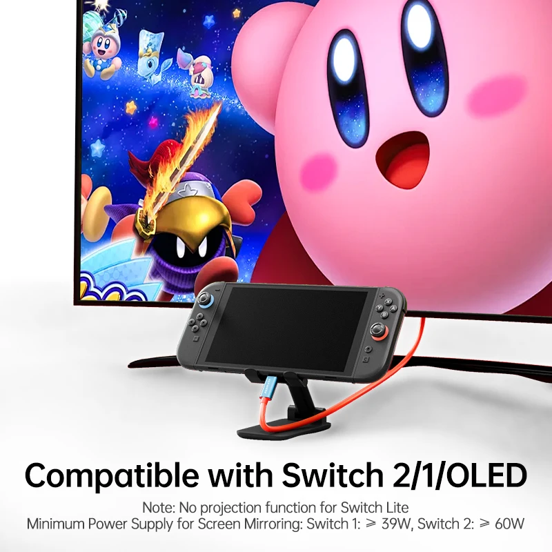 2M 4K 60Hz Switch 2 HDMI Cable - огляд і ціна Usb C Dock Dual Hdmi 4K