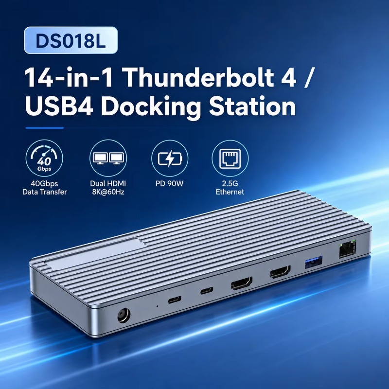 14-in-1 Thunderbolt 4/USB4 Doc - огляд і ціна Docking Station Thunderbolt 4