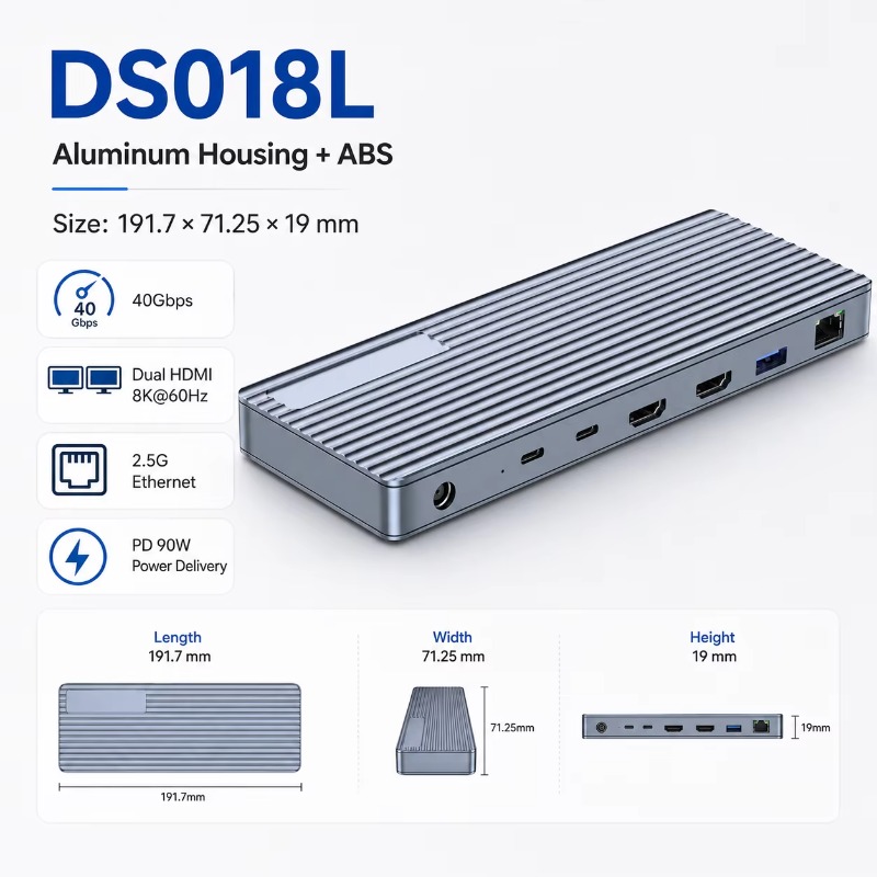 14-in-1 Thunderbolt 4/USB4 Doc - огляд і ціна Docking Station Thunderbolt 4