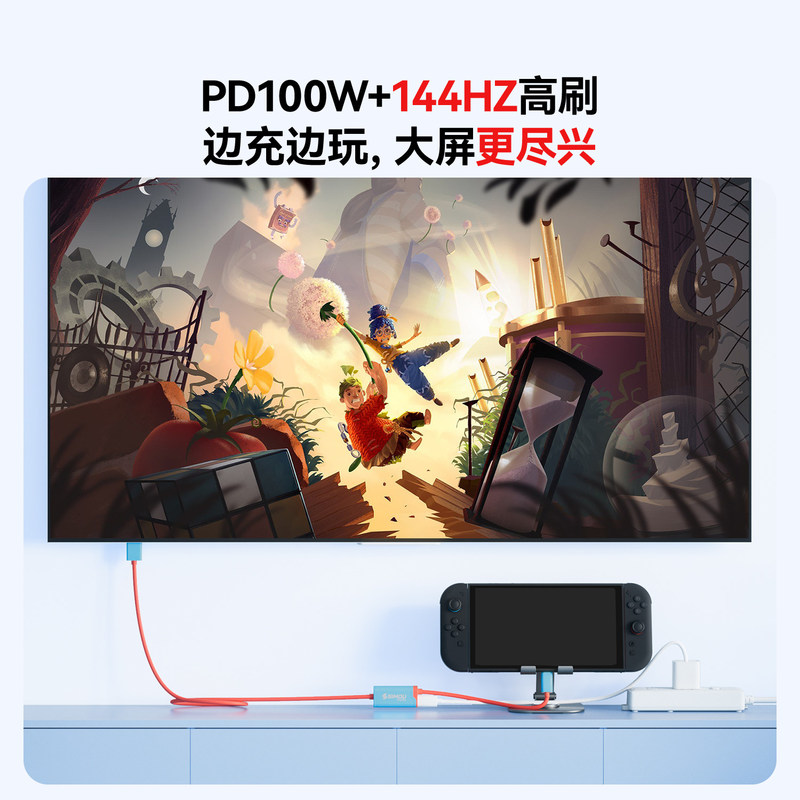 SIMPU Switch 2 HDMI To USB C C - огляд і ціна Usb C Dock With 100W Pd