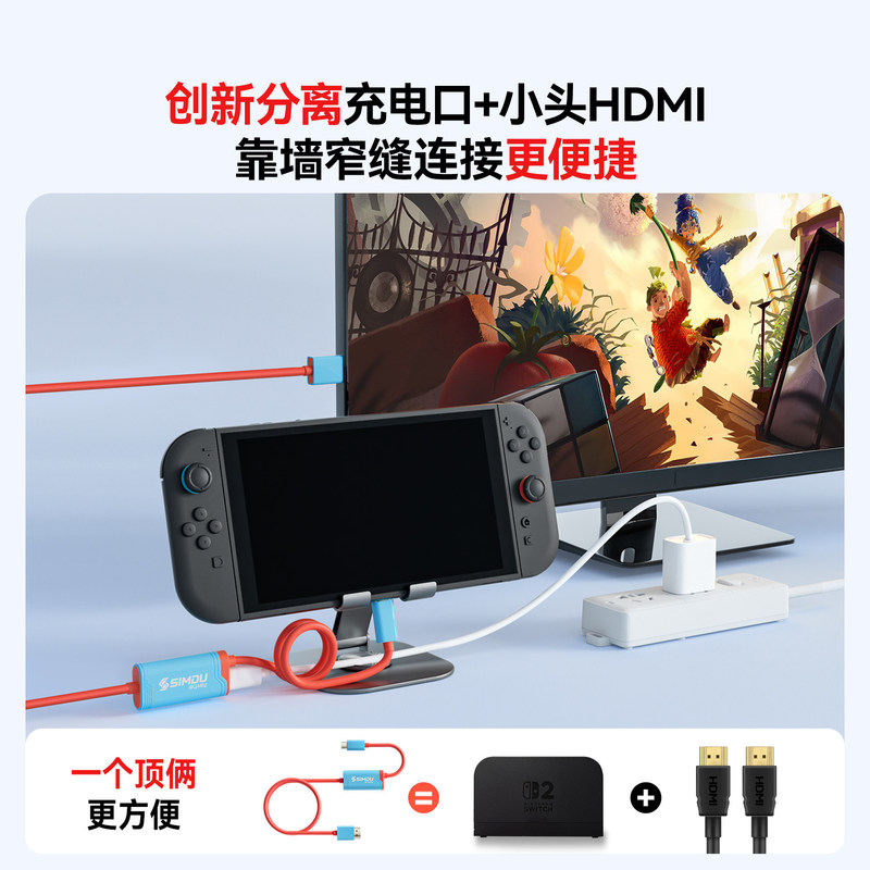 SIMPU Switch 2 HDMI To USB C C - огляд і ціна Usb C Dock With 100W Pd