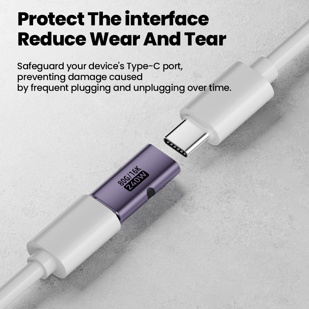 240W PD USB C Female to Female - огляд і ціна Docking Station For Macbook Pro