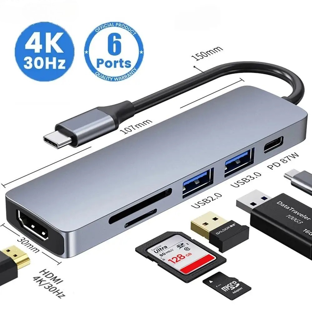 USB C Hub Type C 3.0 Adapter t - огляд і ціна Usb C Dock Dual Hdmi 4K