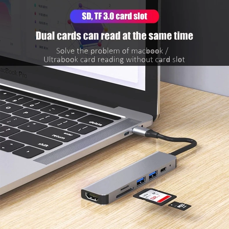 USB C Hub Type C 3.0 Adapter t - огляд і ціна Usb C Dock Dual Hdmi 4K