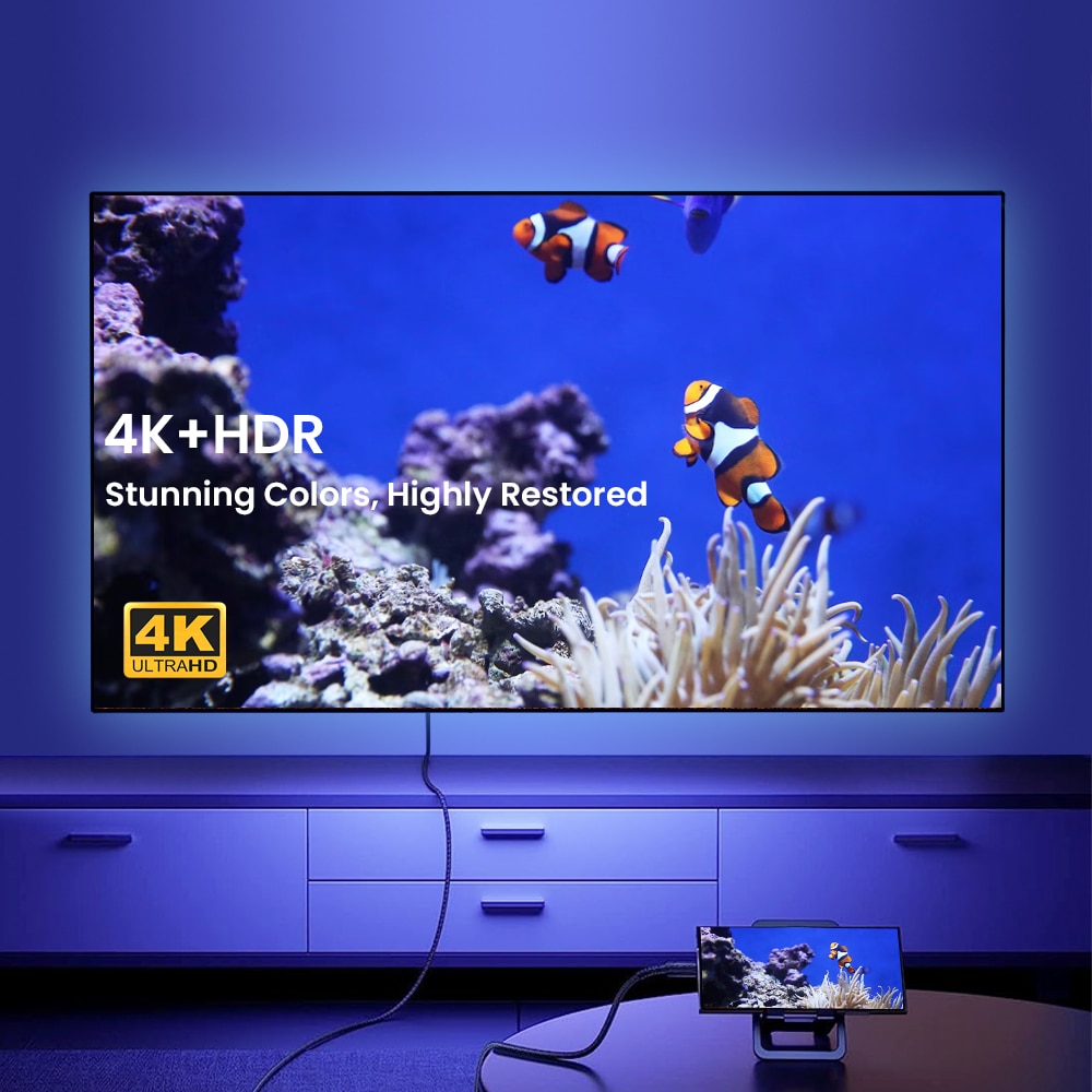NIERBO USB C to HDMI Cable 6.6 - огляд і ціна Usb C Dock Dual Hdmi 4K