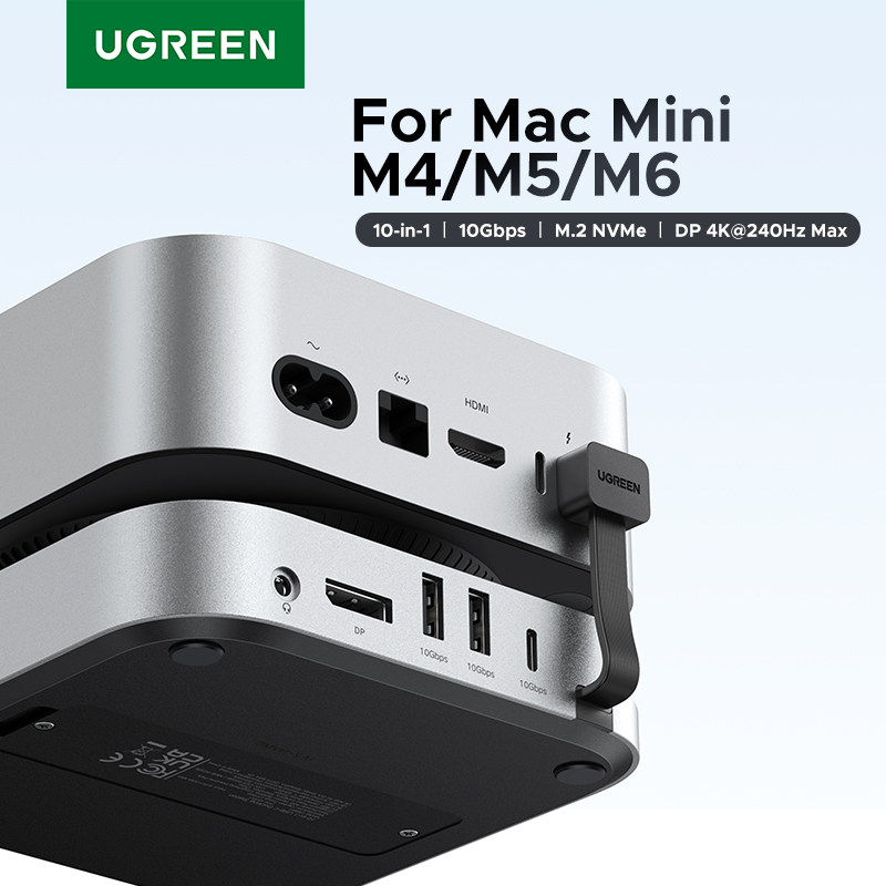 UGREEN Mac Mini Docking Statio - огляд і ціна Usb C Hub With M.2 Nvme Slot