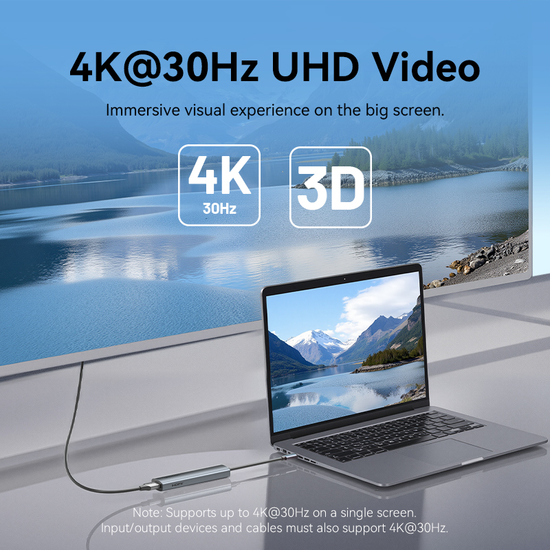 Vention 5 in 1 USB C Hub 4K HD - огляд і ціна Docking Station For Macbook Pro