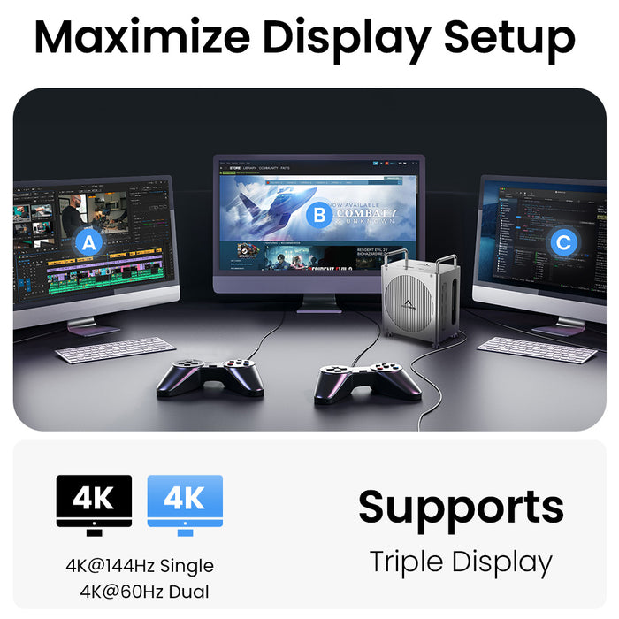 Mac Mini M4 M4 Pro Expansion D - огляд і ціна Thunderbolt Dock 3 Display