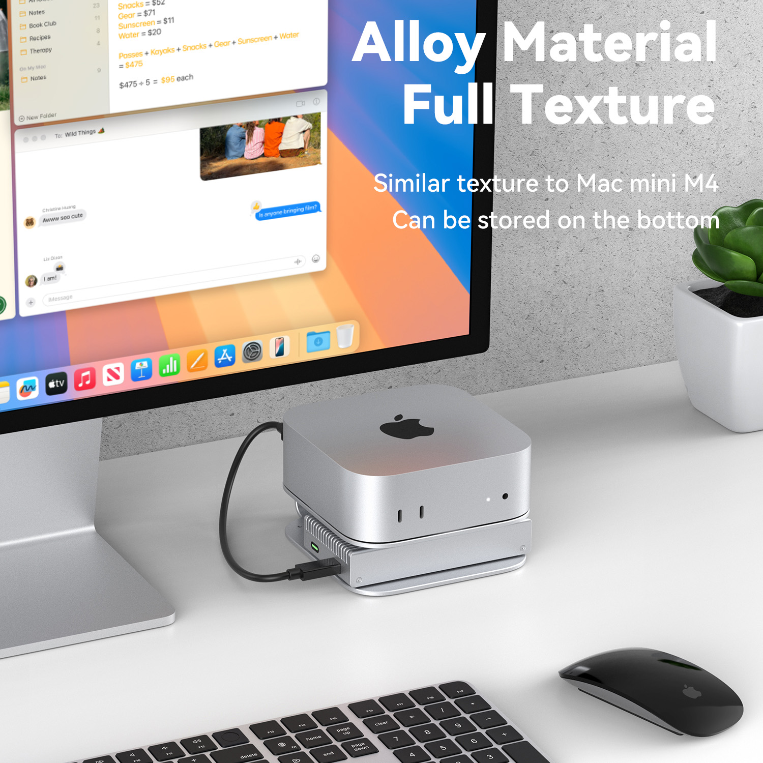 Colorii Desktop Stand for Mac  - огляд і ціна Laptop Stand Dock Aluminum