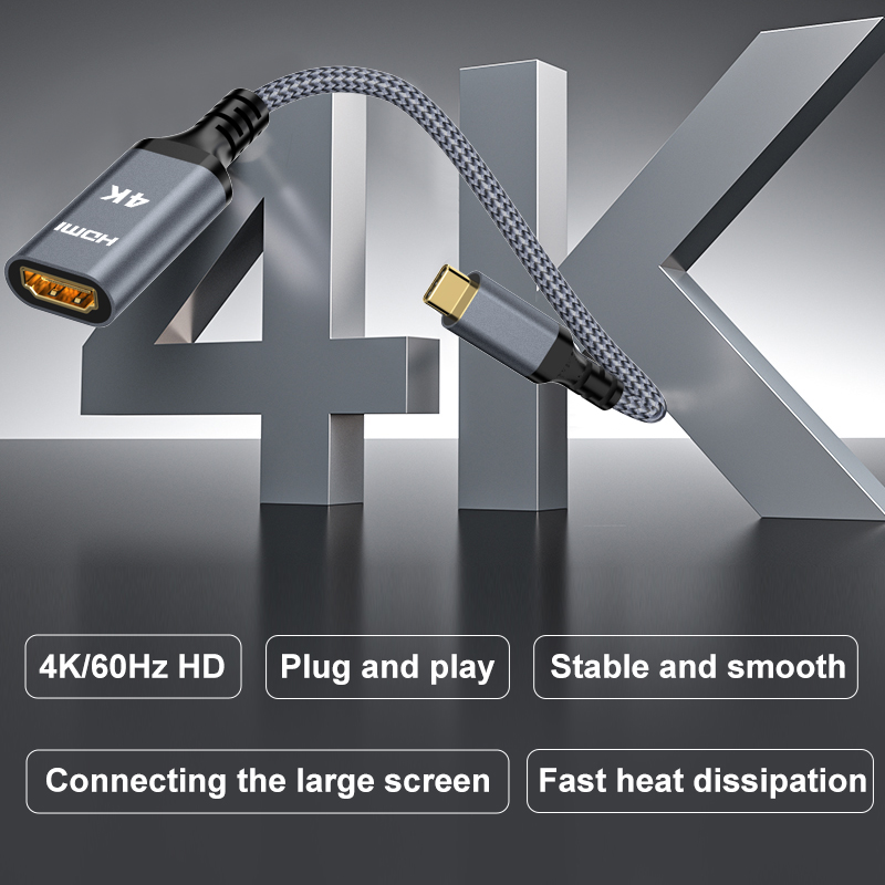 USB C to HDMI Adapter 4K@60Hz  - огляд і ціна Usb C Dock Dual Hdmi 4K
