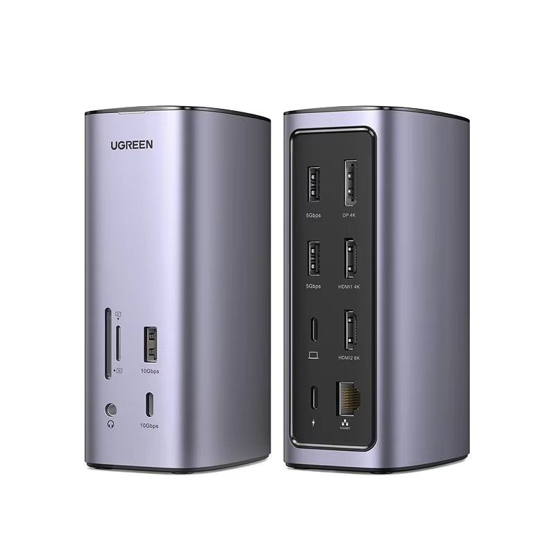 UGREEN CM555 12 in 1 Docking S - огляд і ціна Usb C Hub 12 In 1 Triple Display