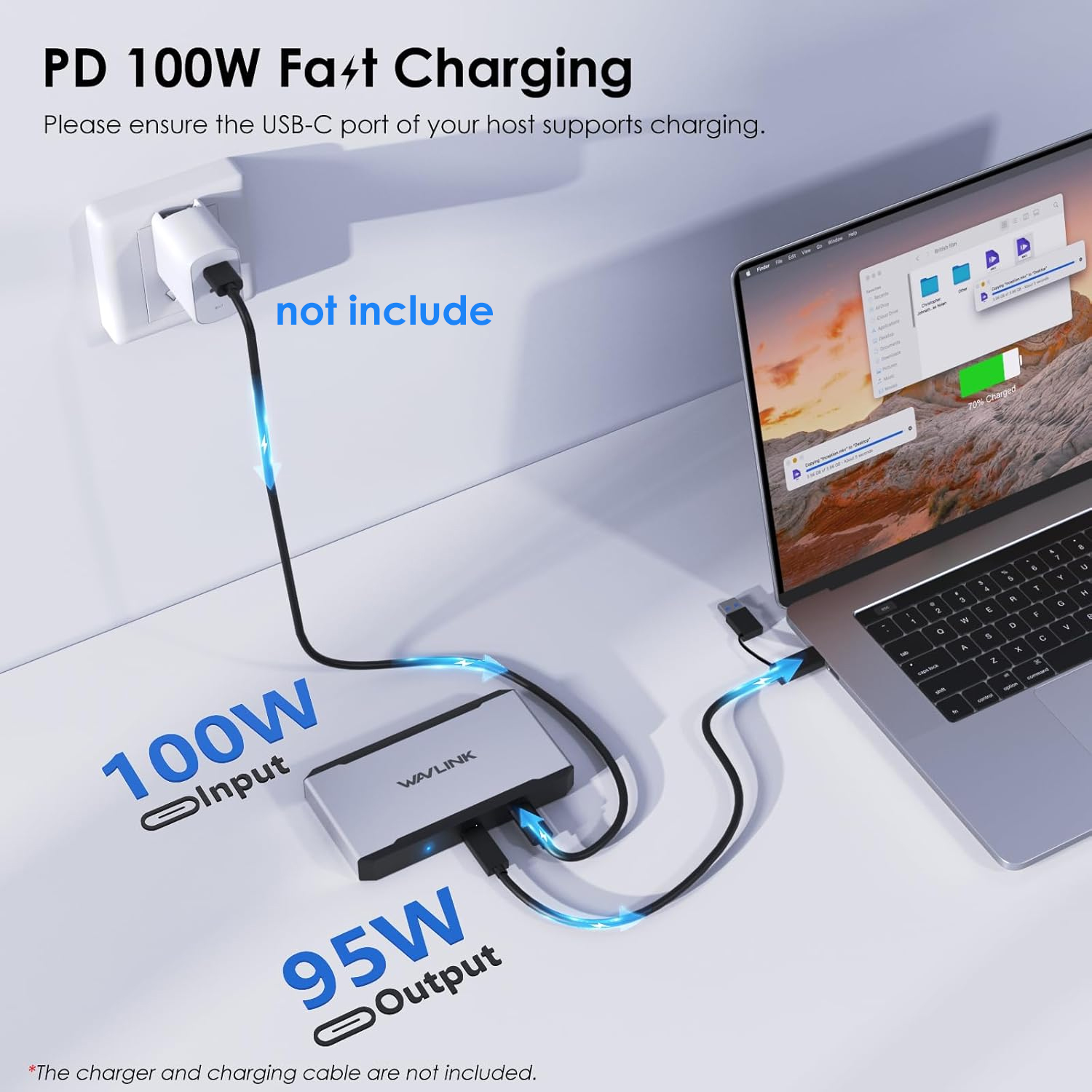 WAVLINK Universal Triple 4K@60 - огляд і ціна Thunderbolt Dock 3 Display