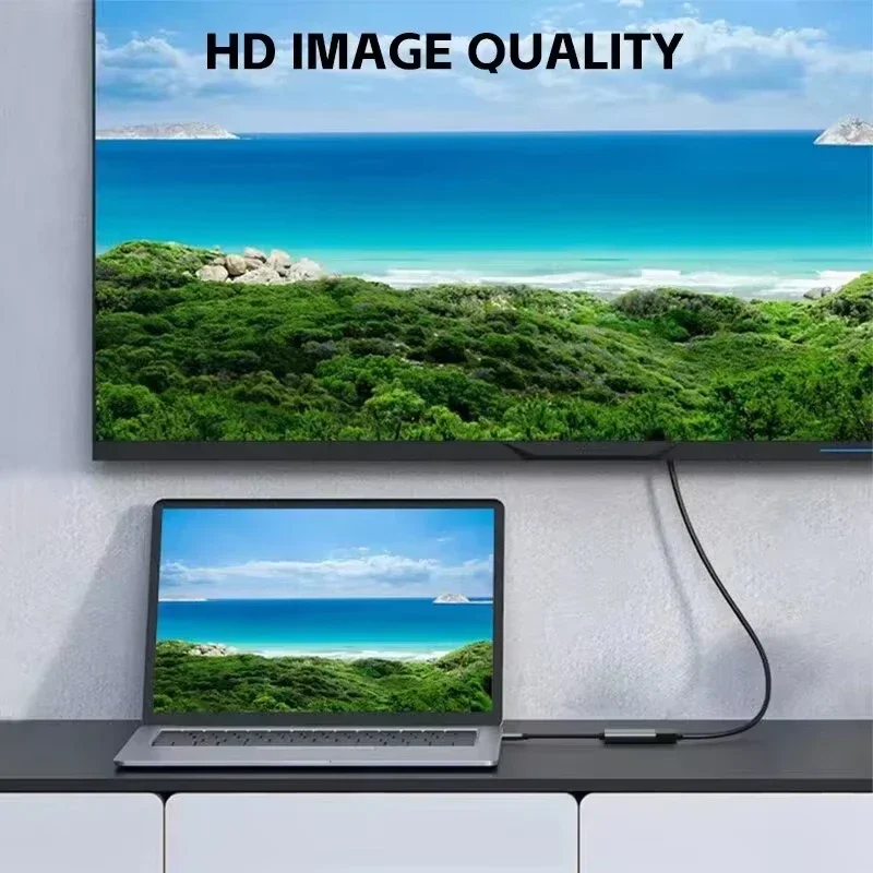 TYPE C to HD 4K Adapter USB C  - огляд і ціна Usb C Dock Dual Hdmi 4K