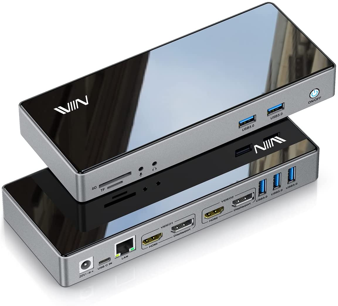 USB3.0 Docking Station Single  - огляд і ціна Docking Station Displaylink Dual 4K