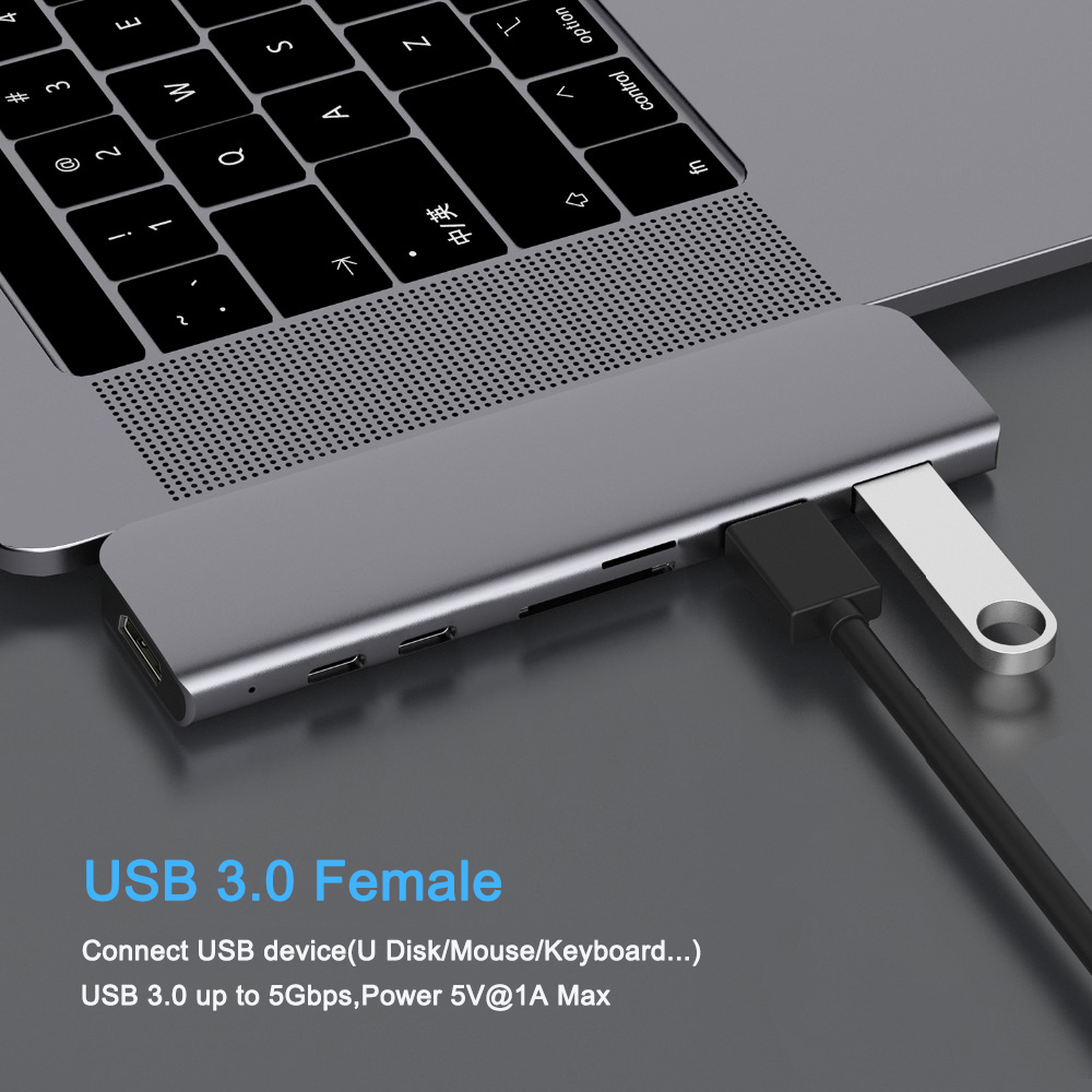 USB 3.1 Type-C Hub to HDMI Ada - огляд і ціна Usb C Hub Sd Card Reader 4K Hdmi