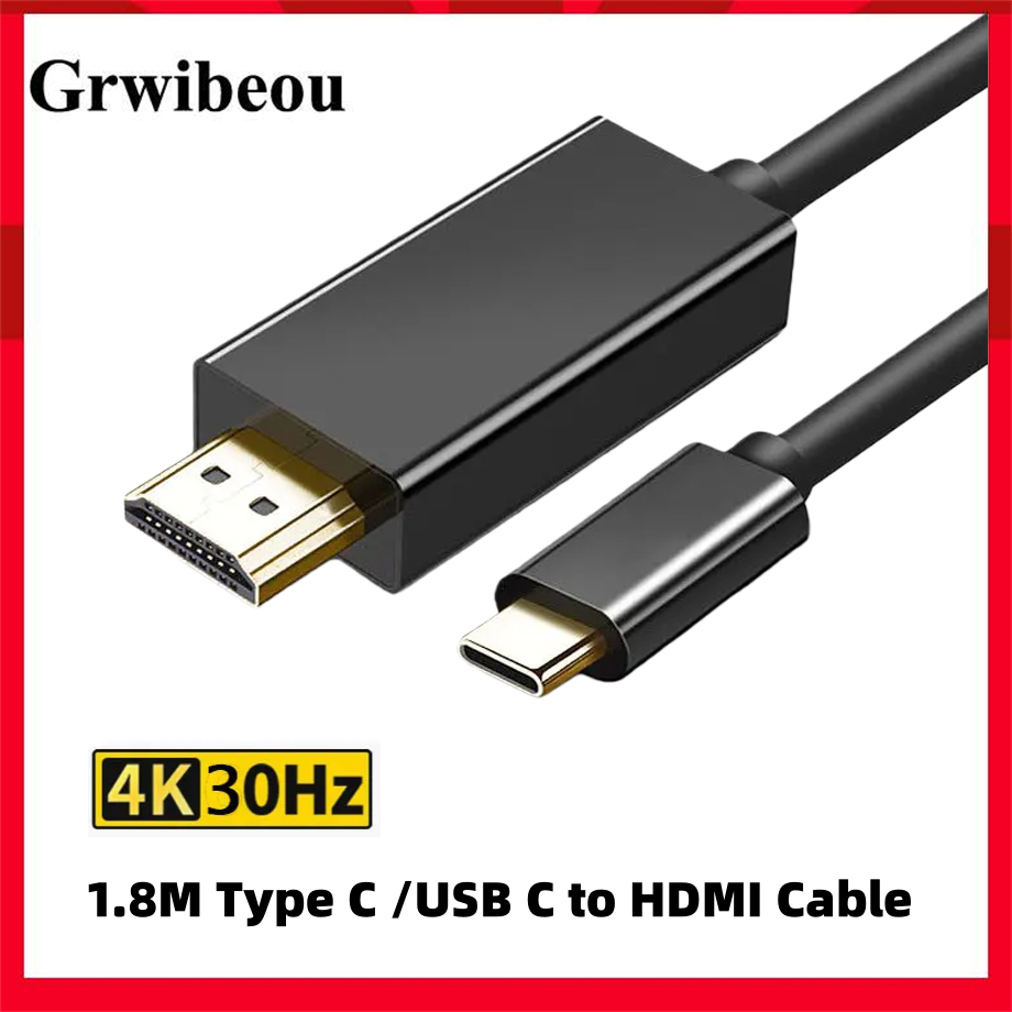 1.8M 4K 30Hz USB C  Type C  to - огляд і ціна Usb C Dock Dual Hdmi 4K