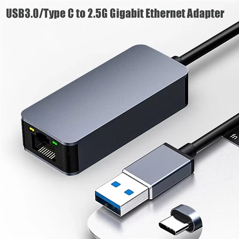 2500Mbps USB 3.0 Type-C Ethern - огляд і ціна Usb C Hub Ethernet 2.5G