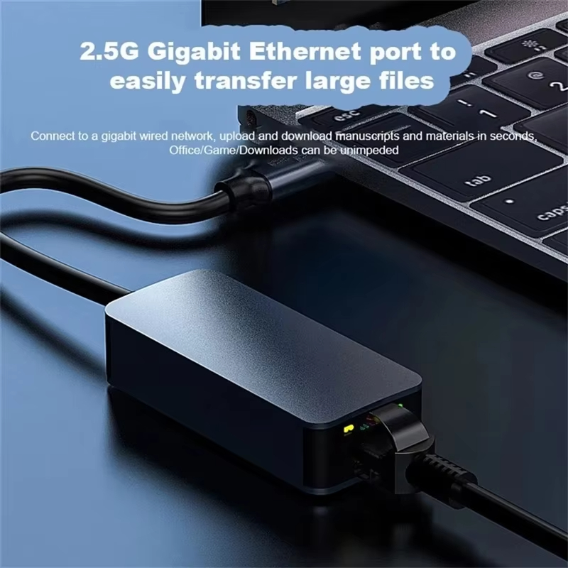 2500Mbps USB 3.0 Type-C Ethern - огляд і ціна Usb C Hub Ethernet 2.5G