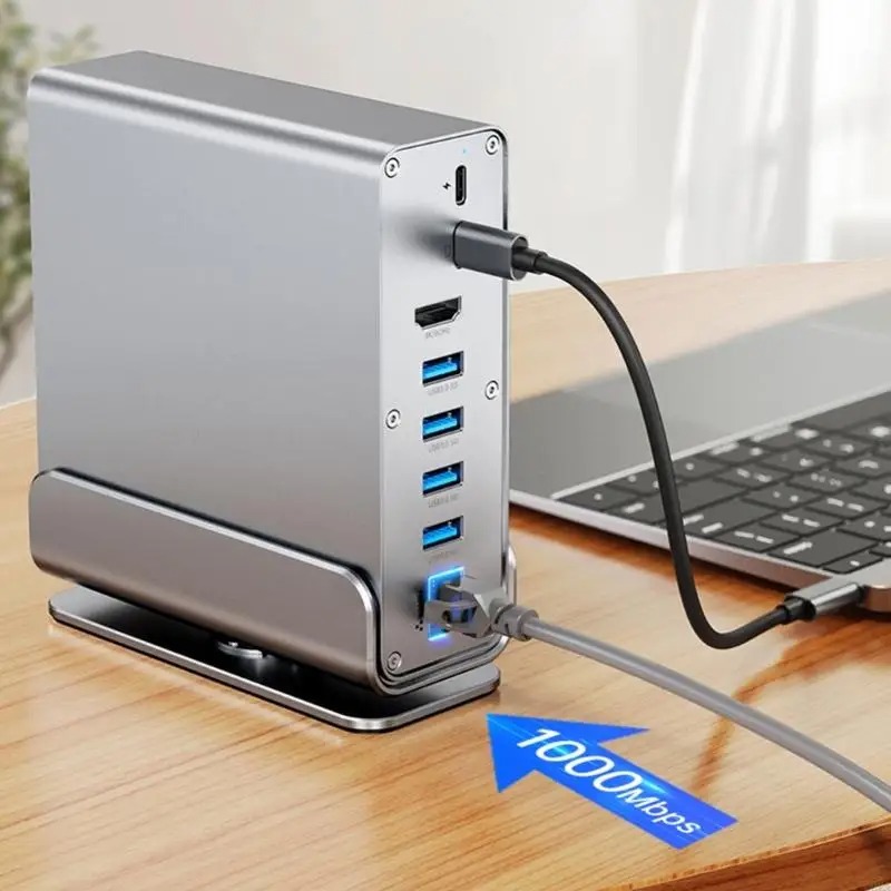 15 in 1 USB C HUB 4K HDMI Type - огляд і ціна Usb C Hub Sd Card Reader 4K Hdmi