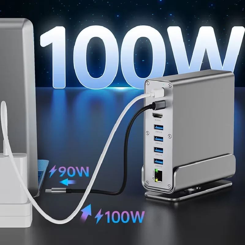 15 in 1 USB C HUB 4K HDMI Type - огляд і ціна Usb C Hub Sd Card Reader 4K Hdmi