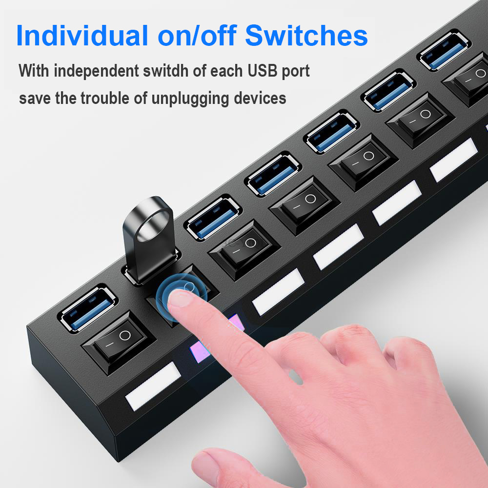KEBIDUMEI USB HUB with Individ - огляд і ціна Docking Station For Macbook Pro
