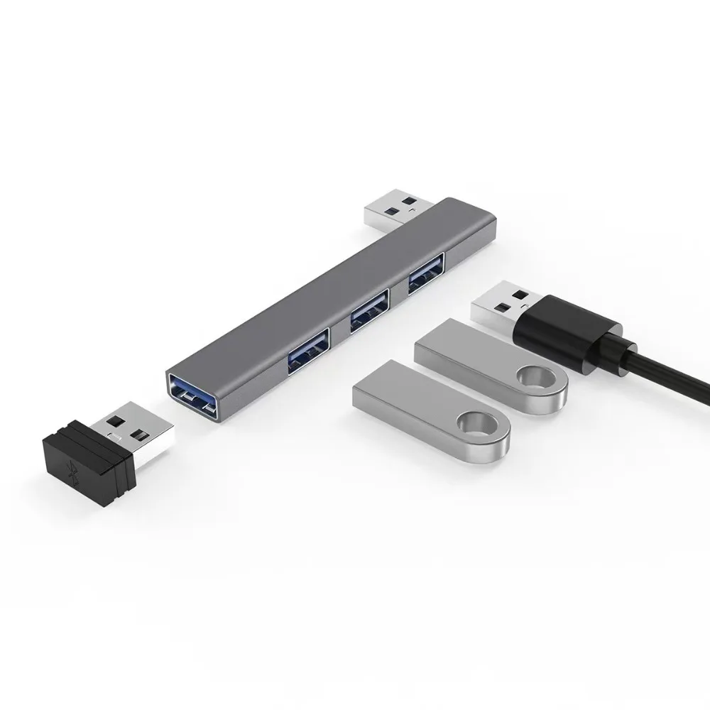 Multi USB Splitter OTG Adapter - огляд і ціна Docking Station For Macbook Pro