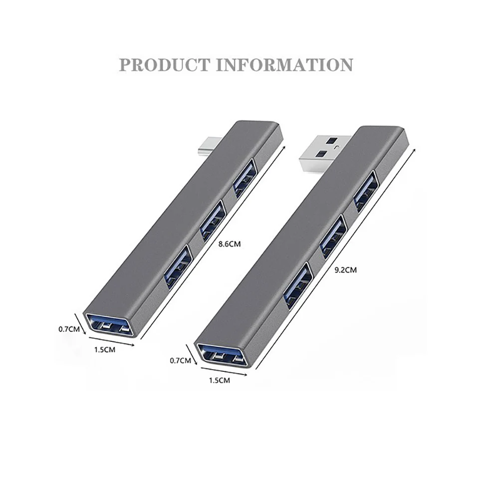 Multi USB Splitter OTG Adapter - огляд і ціна Docking Station For Macbook Pro