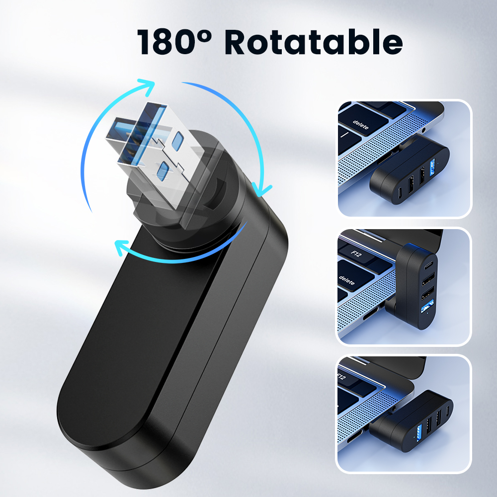 USB 3.0 Multi Ports HUB Conver - огляд і ціна Docking Station For Macbook Pro
