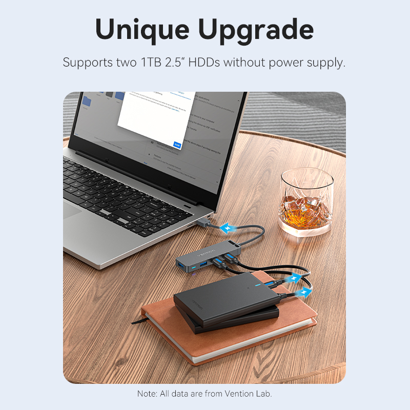 Vention USB Hub High Speed 4 P - огляд і ціна Docking Station For Macbook Pro