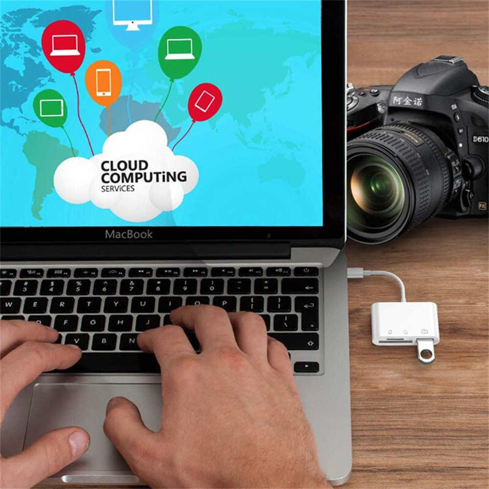 Type C Adapter 3 in 1 USB Hub  - огляд і ціна Docking Station For Macbook Pro