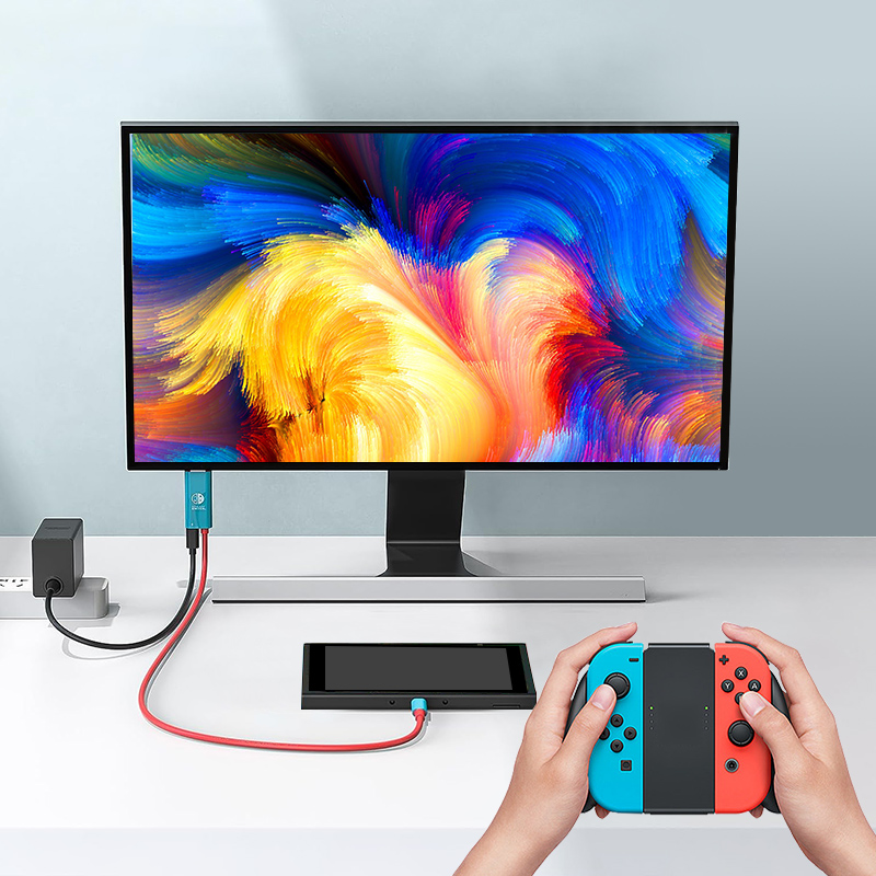2M USB C to HDMI 4K Cable 100W - огляд і ціна Usb C Dock With 100W Pd