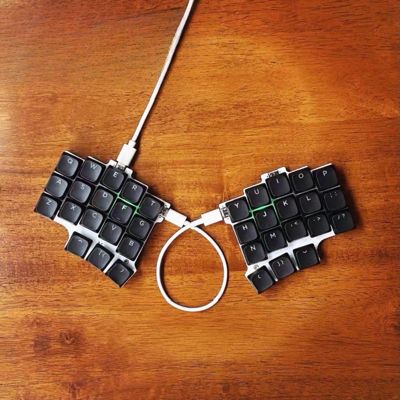 X7b Mini Split Keyboard Custom - огляд і ціна Laptop Stand Dock Aluminum