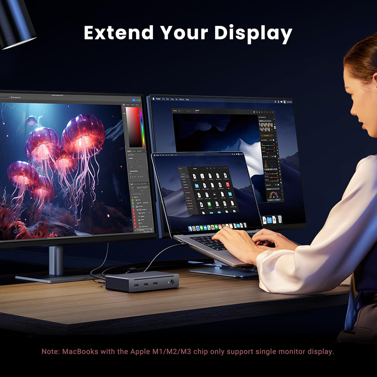 UGREEN Thunderbolt 4 Dock 8-in - огляд і ціна Thunderbolt Dock 3 Display