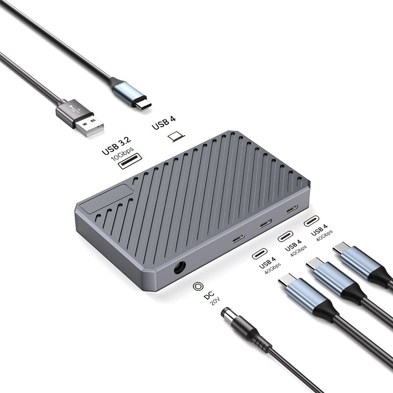 4-in-1 Thunderbolt 3 USB4.0 HU - огляд і ціна Docking Station Thunderbolt 4