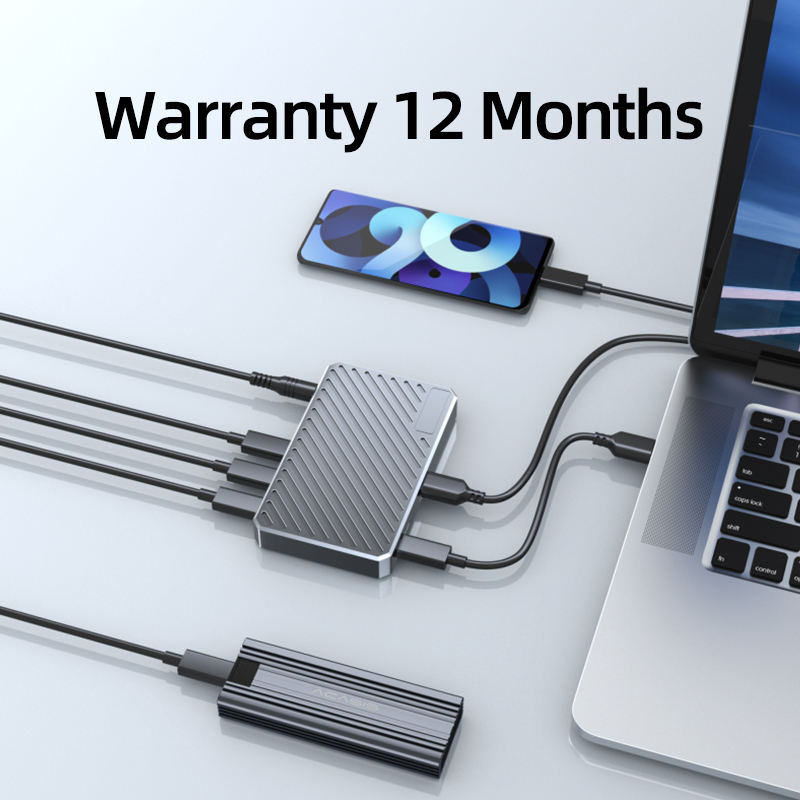 4-in-1 Thunderbolt 3 USB4.0 HU - огляд і ціна Docking Station Thunderbolt 4