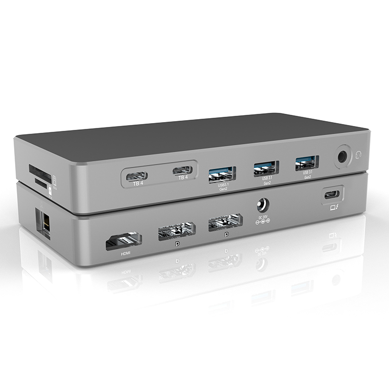 Guanchen 14 In 1 Thunderbolt 4 - огляд і ціна Docking Station Displaylink Dual 4K