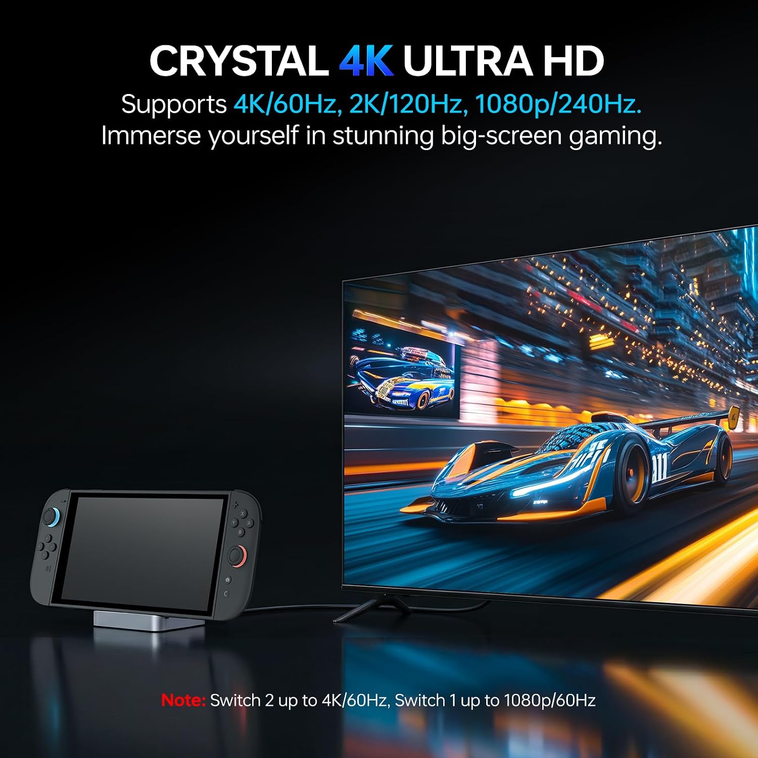 All-in-One Switch 2 Dock, 4K 6 - огляд і ціна Usb C Dock With 100W Pd