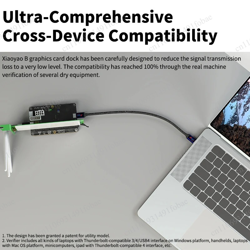 Thunderbolt 4 3 eGPU Dock Exte - огляд і ціна Docking Station Thunderbolt 4